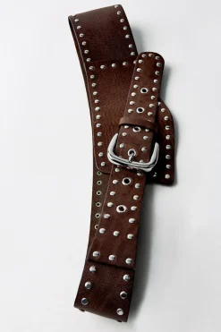 Best CINTURÓN FAJÍN PIEL TACHAS Mujer Accesorios / Bisuteria