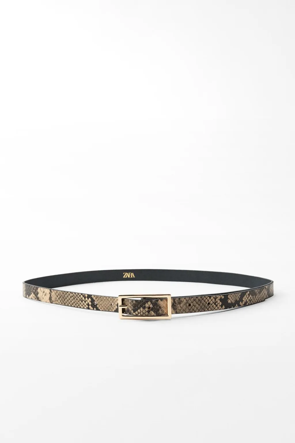 Online CINTURÓN FINO ESTAMPADO ANIMAL Mujer Accesorios / Bisuteria