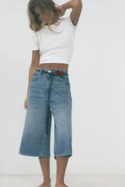 Hot CINTURÓN FINO PIEL ROSAS Mujer Accesorios / Bisuteria