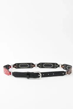 Outlet CINTURÓN MULTICOLOR TACHAS Mujer Accesorios / Bisuteria