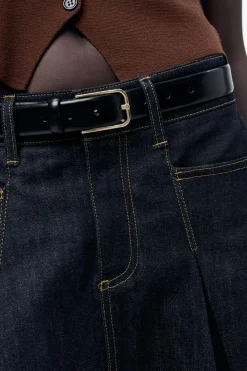 Fashion CINTURÓN PIEL HEBILLA CUADRADA Mujer Accesorios / Bisuteria