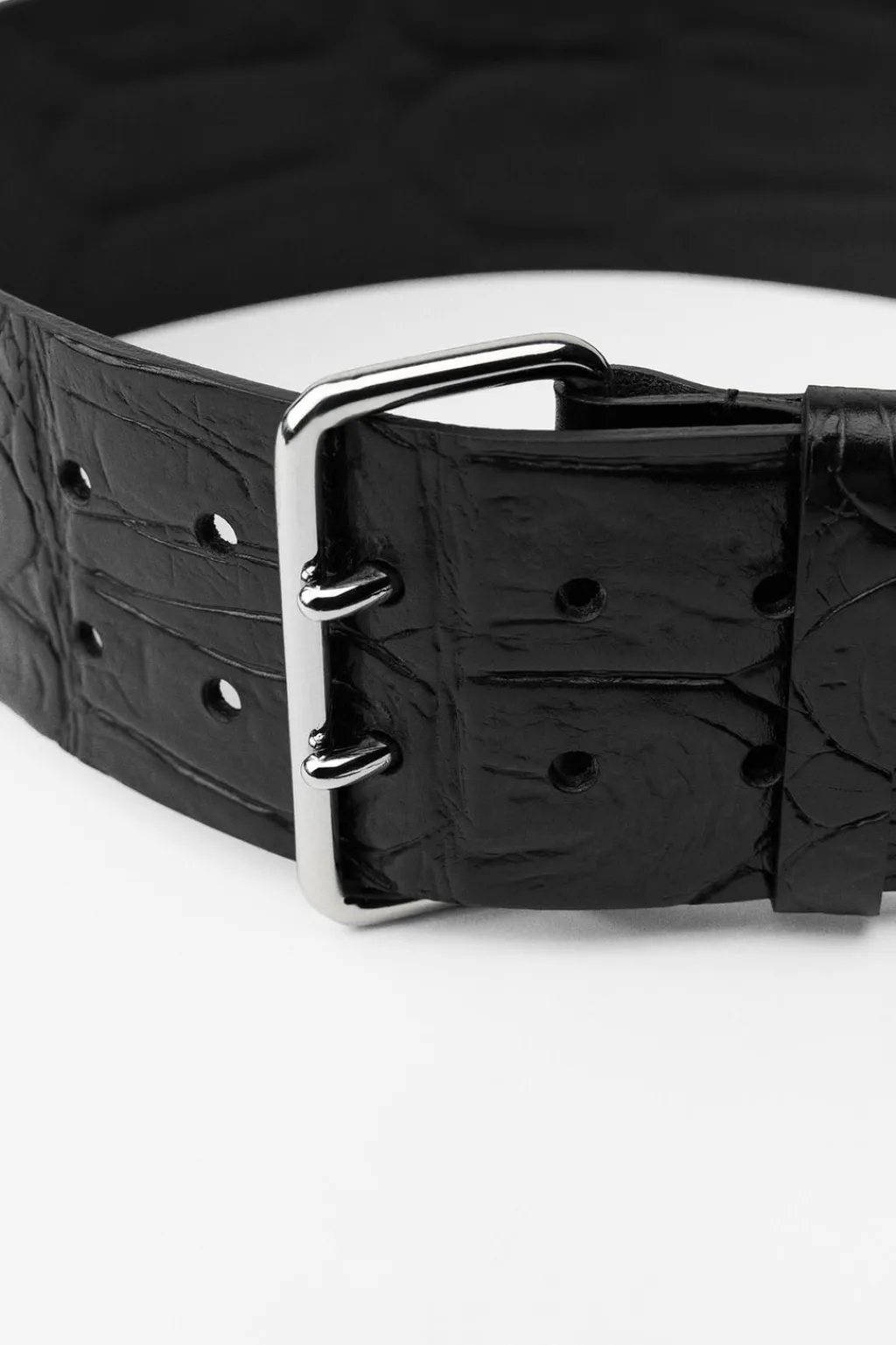 Sale CINTURÓN PIEL HEBILLA RECTANGULAR Mujer Accesorios / Bisuteria