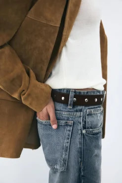 Fashion CINTURÓN PIEL TACHAS Mujer Accesorios / Bisuteria