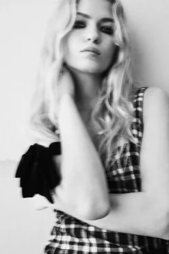 Outlet COLETERO FLOR TERCIOPELO Mujer Accesorios / Bisuteria