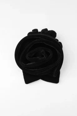 Outlet COLETERO FLOR TERCIOPELO Mujer Accesorios / Bisuteria