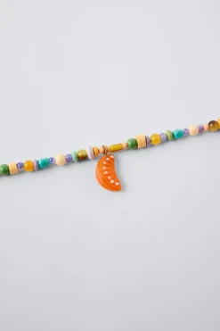 Niños ZARA 1½ - 6 Años·Accesorios|6 - 14 Años·Accesorios<COLLAR ABALORIOS COLGANTE FRUTA