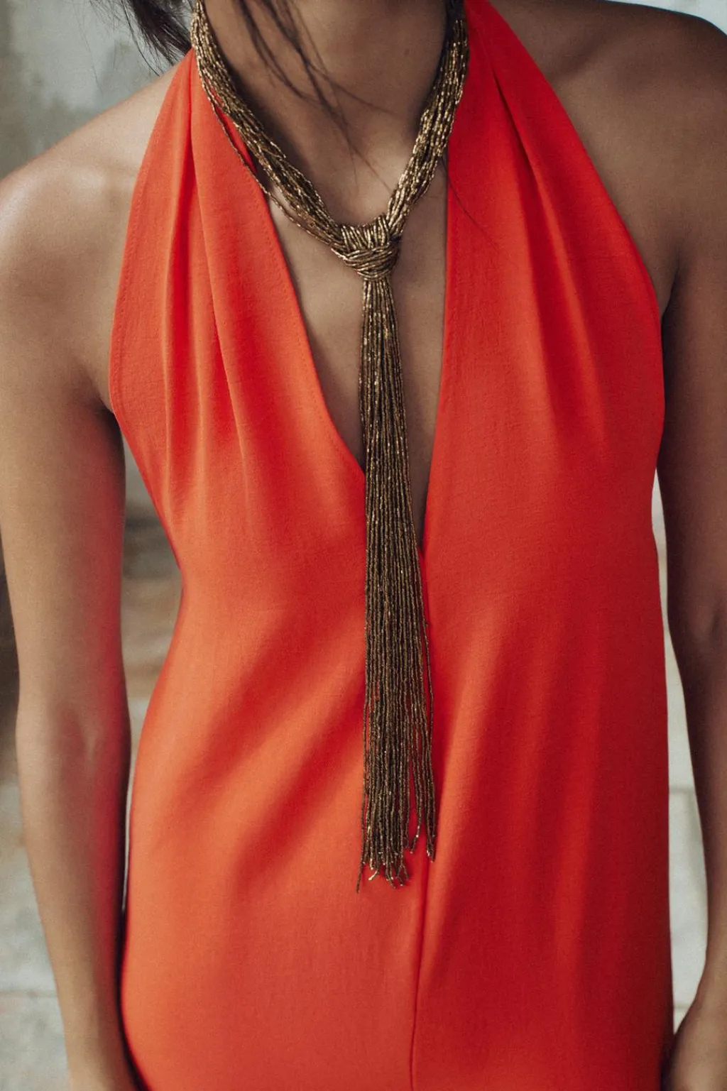 Discount COLLAR ABALORIOS NUDO Mujer Accesorios / Bisuteria