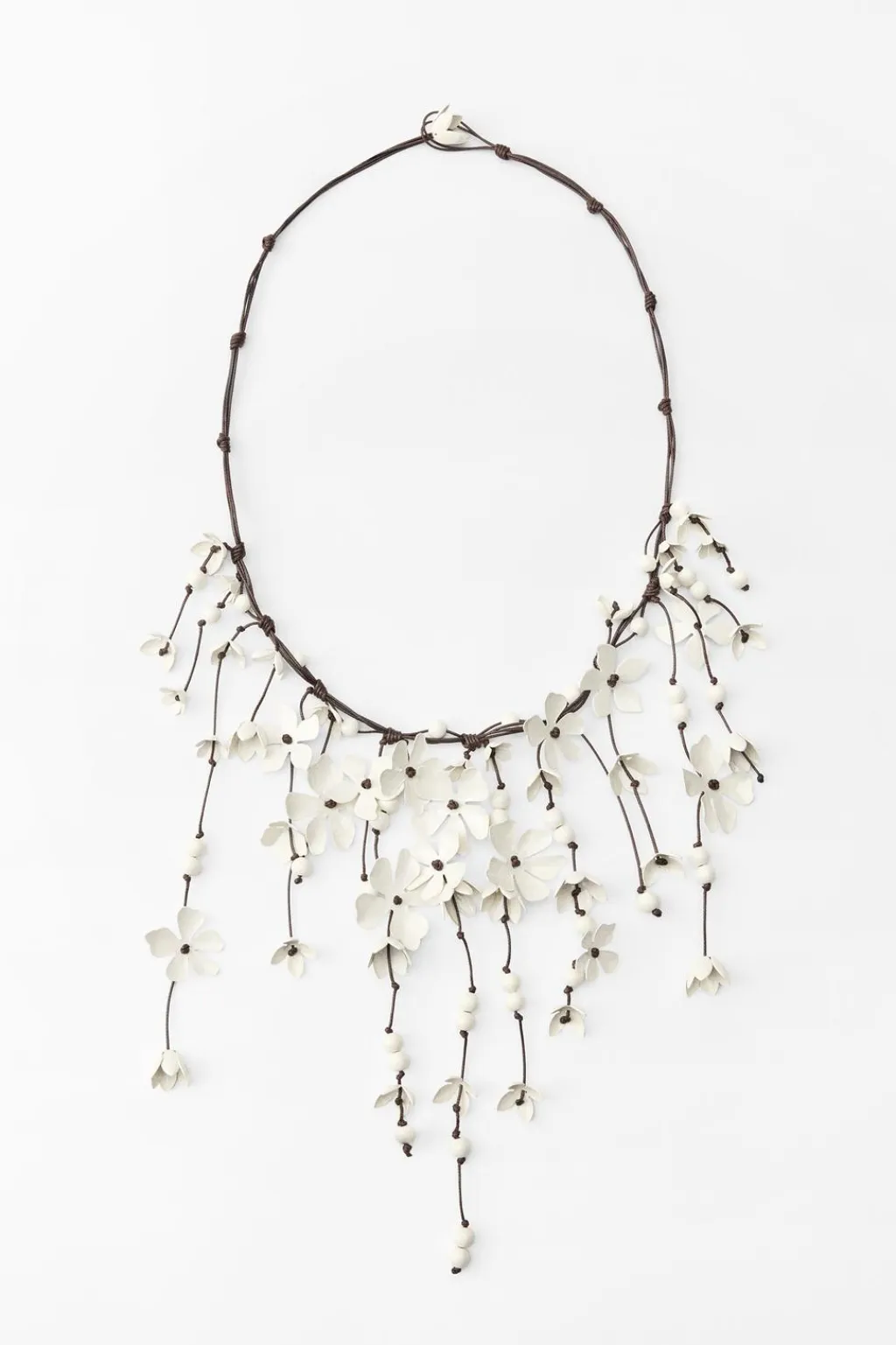 New COLLAR CASCADA CORDÓN FLORES Mujer Accesorios / Bisuteria