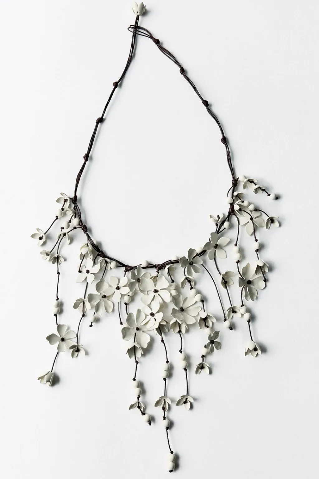 New COLLAR CASCADA CORDÓN FLORES Mujer Accesorios / Bisuteria