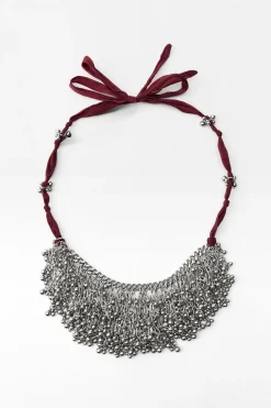 Outlet COLLAR COMBINADO TEJIDO BOLAS Mujer Accesorios / Bisuteria