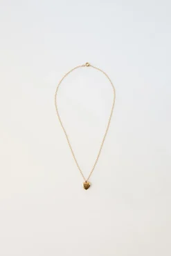 Niños ZARA 1½ - 6 Años·Accesorios|6 - 14 Años·Accesorios<COLLAR CORAZÓN RELICARIO BAÑO ORO 24KT