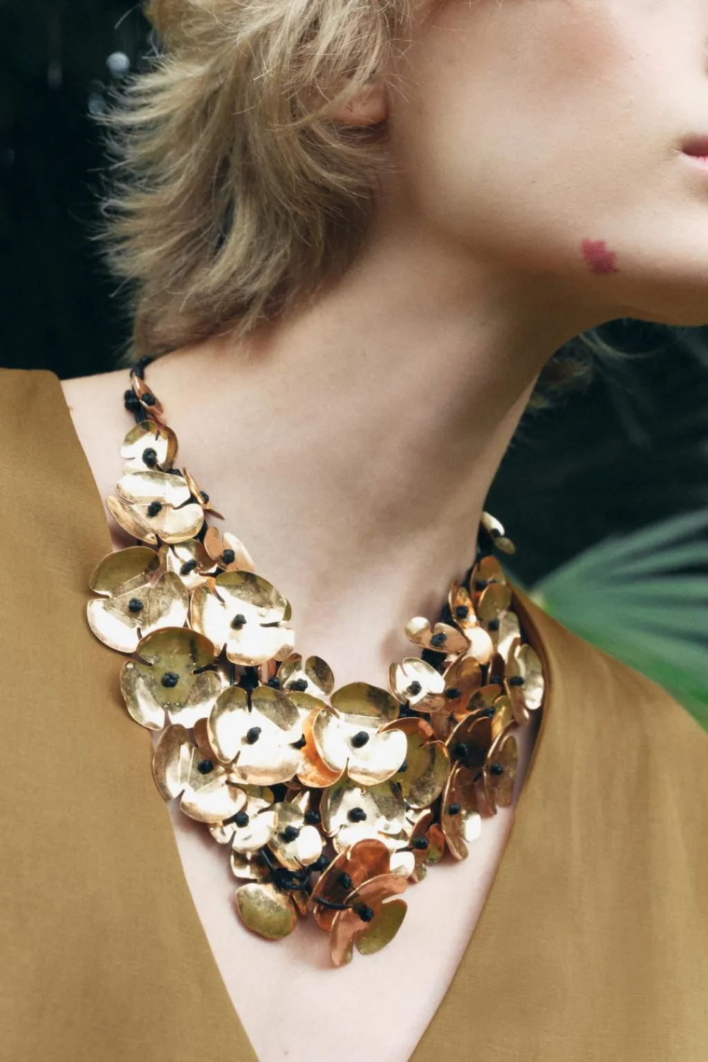 Hot COLLAR CORDÓN CASCADA FLORES Mujer Accesorios / Bisuteria