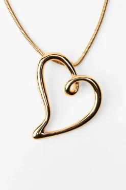 Sale COLLAR CORDÓN CORAZÓN Mujer Accesorios / Bisuteria