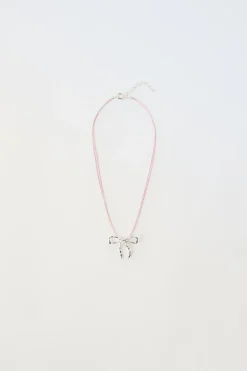Niños ZARA 1½ - 6 Años·Accesorios|6 - 14 Años·Accesorios<COLLAR CORDÓN LAZO
