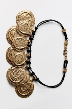 Hot COLLAR CORDÓN MEDALLAS Mujer Accesorios / Bisuteria