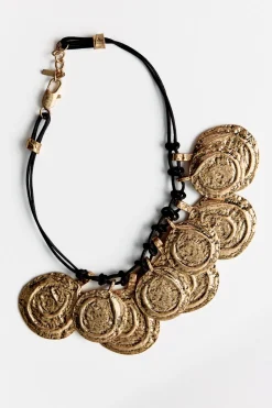 Hot COLLAR CORDÓN MEDALLAS Mujer Accesorios / Bisuteria