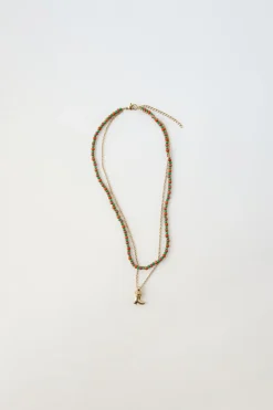 Niños ZARA 1½ - 6 Años·Accesorios|6 - 14 Años·Accesorios<COLLAR DOBLE ABALORIOS Y BOTA COWBOY