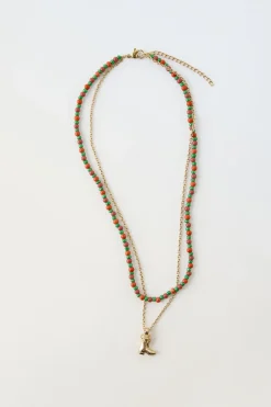 Niños ZARA 1½ - 6 Años·Accesorios|6 - 14 Años·Accesorios<COLLAR DOBLE ABALORIOS Y BOTA COWBOY