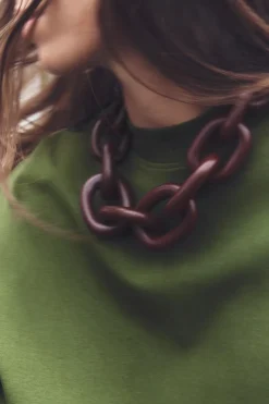 Clearance COLLAR ESLABONES RESINA Mujer Accesorios / Bisuteria