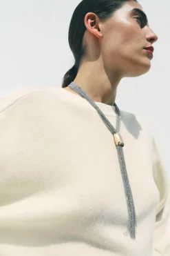 Hot COLLAR FLECOS PIEZA METÁLICA Mujer Accesorios / Bisuteria