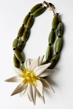 Best COLLAR FLOR ABALORIOS Mujer Accesorios / Bisuteria