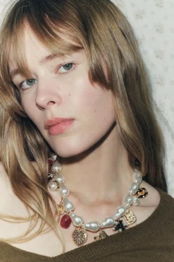 Discount COLLAR PERLAS CHARMS Mujer Accesorios / Bisuteria