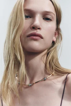 Hot COLLAR PIEZAS METÁLICAS Mujer Accesorios / Bisuteria