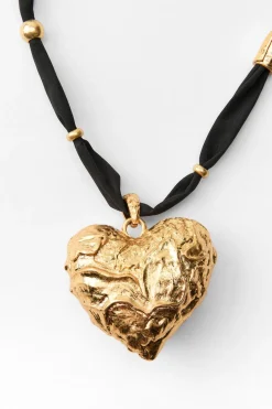 Discount COLLAR TEJIDO CORAZÓN Mujer Accesorios / Bisuteria