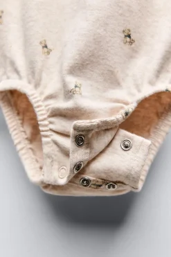 Niños ZARA 0 - 6 Meses·Bodies / Camisas|0 - 6 Meses·Leggings / Polainas<CONJUNTO BODY Y LEGGING OSITOS