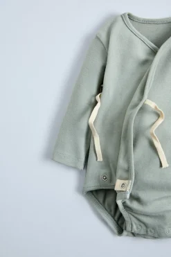 Niños ZARA 0 - 6 Meses·Bodies / Camisas|0 - 6 Meses·Leggings / Polainas<CONJUNTO BODY Y POLAINA LISO