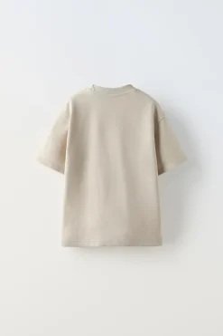 Niños ZARA 6 - 14 Años·Camisetas|6 - 14 Años·Pantalones<CONJUNTO CAMISETA Y BERMUDA INTERLOCK