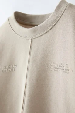 Niños ZARA 6 - 14 Años·Camisetas|6 - 14 Años·Pantalones<CONJUNTO CAMISETA Y BERMUDA INTERLOCK