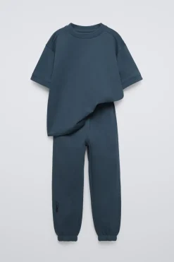 Niños ZARA 6 - 14 Años·Camisetas|6 - 14 Años·Pantalones<CONJUNTO CAMISETA Y JOGGER