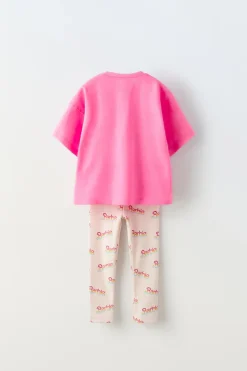 Niños ZARA 1½ - 6 Años·Camisetas|1½ - 6 Años·Pantalones<CONJUNTO CAMISETA Y LEGGING BARBIE™ MATTEL