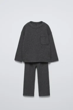 Niños ZARA 1½ - 6 Años·Camisetas|1½ - 6 Años·Pantalones<CONJUNTO CANALÉ CAMISETA Y PANTALÓN SOFT TOUCH