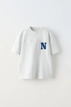 Niños ZARA 6 - 14 Años·Camisetas|6 - 14 Años·Pantalones<CONJUNTO FELPA CAMISETA Y BERMUDA BANDAS