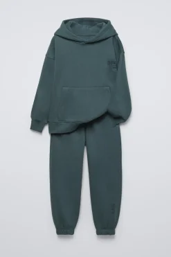 Niños ZARA 6 - 14 Años·Sudaderas|6 - 14 Años·Pantalones<CONJUNTO JOGGING SUDADERA Y PANTALÓN
