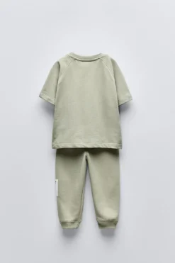 Niños ZARA 1½ - 6 Años·Camisetas|1½ - 6 Años·Sudaderas<CONJUNTO JOGGING SUDADERA Y PANTALÓN