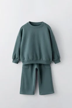 Niños ZARA 1½ - 6 Años·Sudaderas|1½ - 6 Años·Pantalones / Leggings<CONJUNTO JOGGING SUDADERA Y PANTALÓN