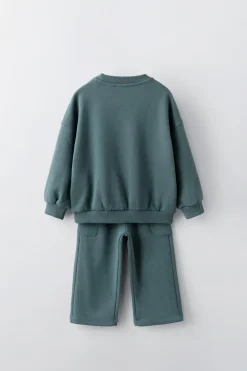 Niños ZARA 1½ - 6 Años·Sudaderas|1½ - 6 Años·Pantalones / Leggings<CONJUNTO JOGGING SUDADERA Y PANTALÓN