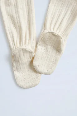 Niños ZARA 0 - 6 Meses·Bodies / Camisas|0 - 6 Meses·Leggings / Polainas<CONJUNTO PONTEILLE BODY Y POLAINA