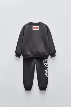 Niños ZARA 1½ - 6 Años·Sudaderas|1½ - 6 Años·Pantalones / Leggings<CONJUNTO SPIDER-MAN © MARVEL SUDADERA Y PANTALÓN