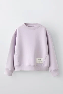 Niños ZARA 6 - 14 Años·Sudaderas|6 - 14 Años·Pantalones<CONJUNTO SUDADERA Y JOGGERS ETIQUETA