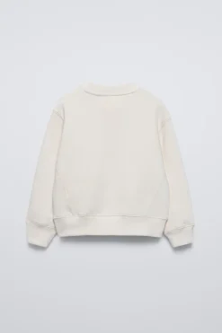 Niños ZARA 6 - 14 Años·Sudaderas|6 - 14 Años·Pantalones<CONJUNTO SUDADERA Y JOGGER ETIQUETA