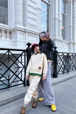 Niños ZARA 6 - 14 Años·Sudaderas|6 - 14 Años·Pantalones<CONJUNTO SUDADERA Y JOGGER ETIQUETA