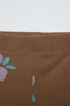 Niños ZARA 1½ - 6 Años·Sudaderas|1½ - 6 Años·Pantalones<CONJUNTO SUDADERA Y LEGGING RIB ESTAMPADO