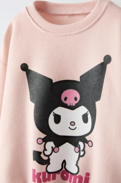 Niños ZARA 1½ - 6 Años·Sudaderas|1½ - 6 Años·Pantalones<CONJUNTO SUDADERA Y LEGGING KUROMI © SANRIO