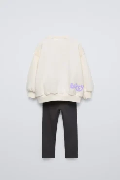 Niños ZARA 1½ - 6 Años·Sudaderas|1½ - 6 Años·Pantalones<CONJUNTO SUDADERA Y LEGGING BLUEY © LUDO STUDIO