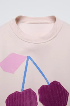 Niños ZARA 1½ - 6 Años·Sudaderas|1½ - 6 Años·Pantalones<CONJUNTO SUDADERA Y LEGGING FLARE RIB