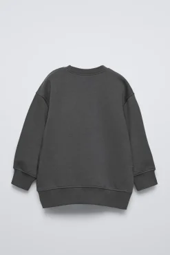 Niños ZARA 6 - 14 Años·Sudaderas|6 - 14 Años·Pantalones<CONJUNTO SUDADERA Y LEGGING RIB TEXTO